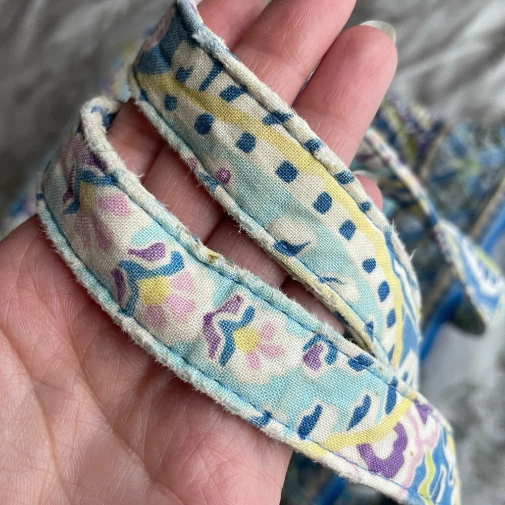 Vera Bradley Y2K Capri Villager Quilted Tote Blue Paisley Set Wallet Wristlet - Picture 3 of 6